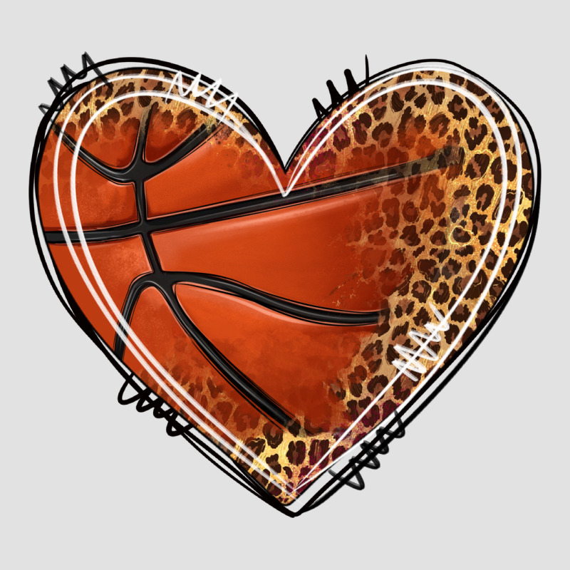 Basketball Heart Premium Hoodie by texasbilliewilder | Teevron