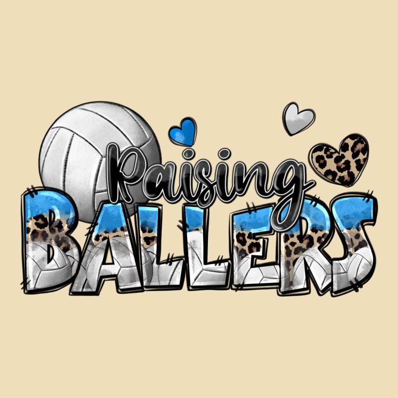 Raising Ballers Volleyball Premium Hoodie by Zillion Design Studio | Teevron