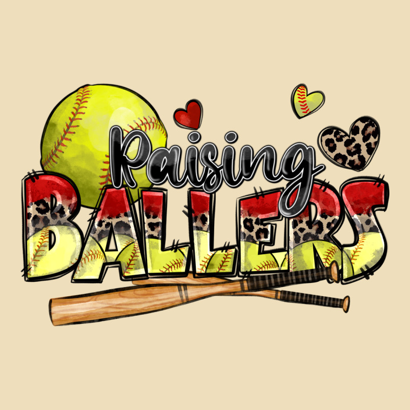 Raising Ballers Softball Premium Hoodie by Zillion Design Studio | Teevron