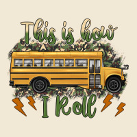 This Is How I Roll School Bus Camouflage Ladies Tee | Teevron