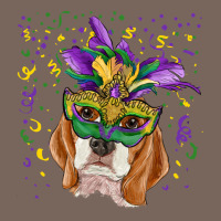Mardi Gras  Mask Beagle Premium Hoodie | Teevron