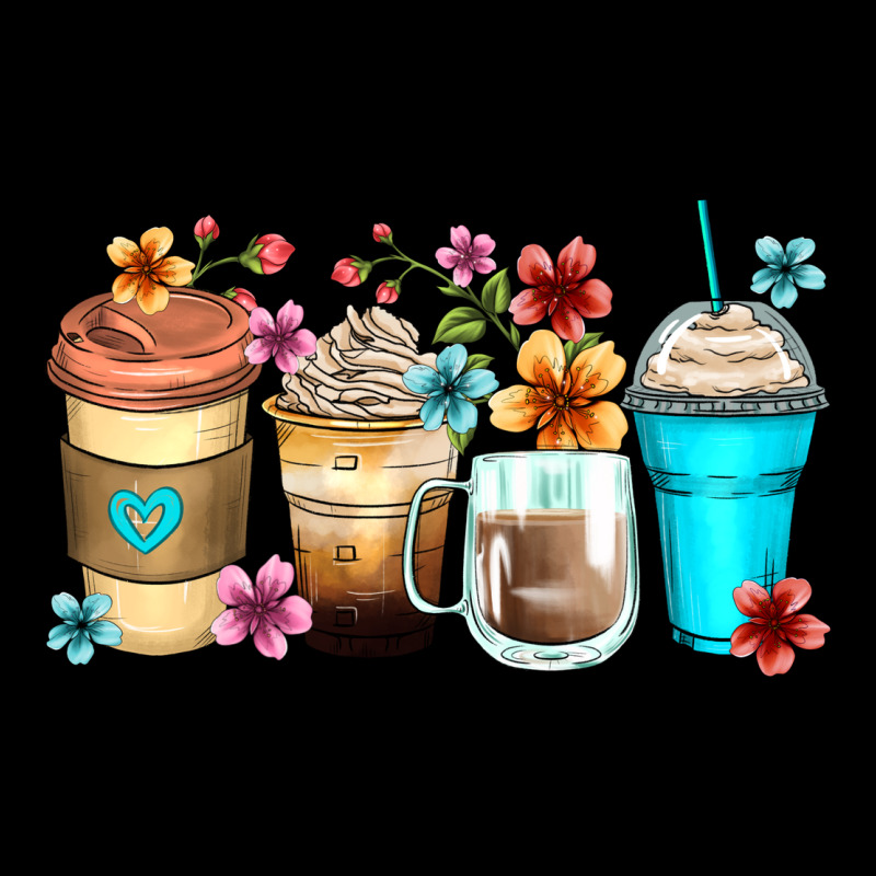Flowers With Coffee Urban Hoodie by Zillion Design Studio | Teevron