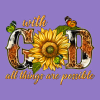 With God All Things Are Possible With Sunflower Urban Hoodie | Teevron