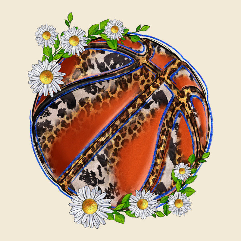 Basketball With Patterns And Daisies Premium Hoodie by texasbilliewilder | Teevron