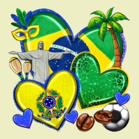 Brazil Hearts Urban Hoodie | Teevron