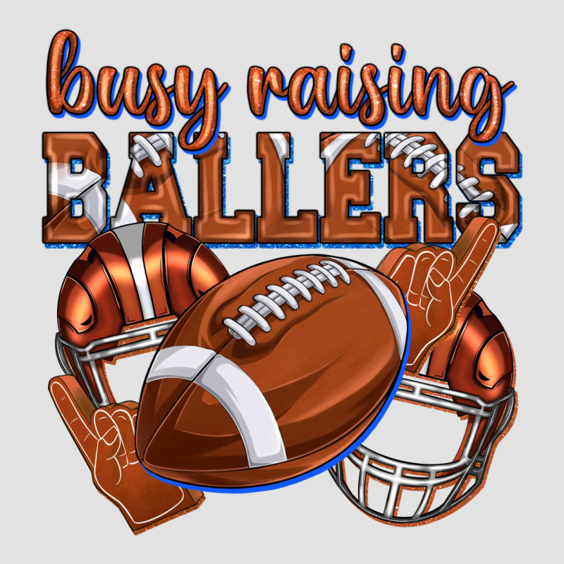 Busy Raising Ballers Football Premium Hoodie by texasbilliewilder | Teevron