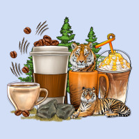 Coffee Cups Tiger With Coffee Beans Urban Hoodie | Teevron
