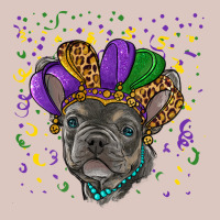 Mardi Gras French Bulldog Premium Hoodie | Teevron