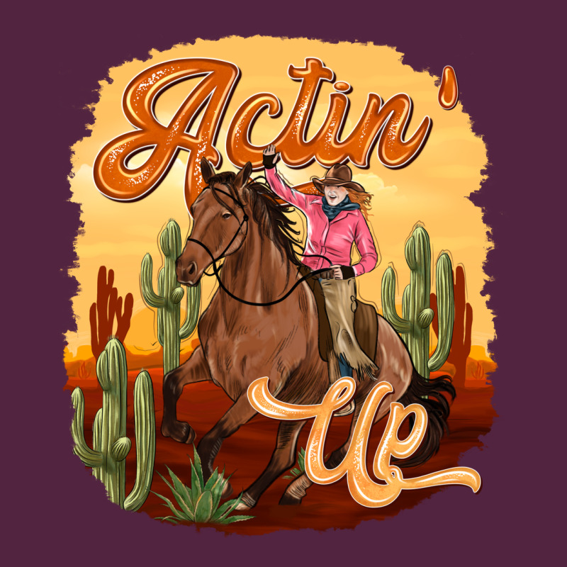Cowgirl Actin Up Urban Hoodie by texasbilliewilder | Teevron