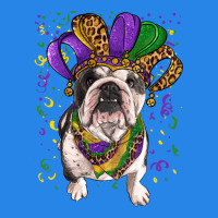 Mardi Gras Hat  English Bulldog Premium Hoodie | Teevron