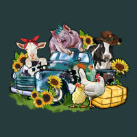 Farm Animals Truck Premium Hoodie | Teevron