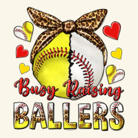 Busy Raising Ballers With Baseball And Softball Premium Hoodie | Teevron