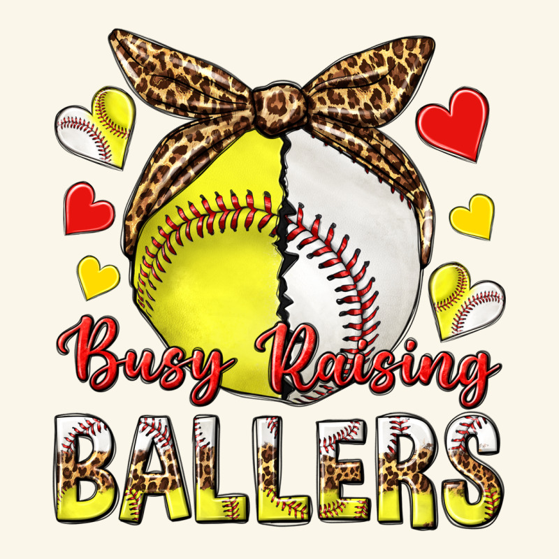 Busy Raising Ballers With Baseball And Softball Premium Hoodie by texasbilliewilder | Teevron