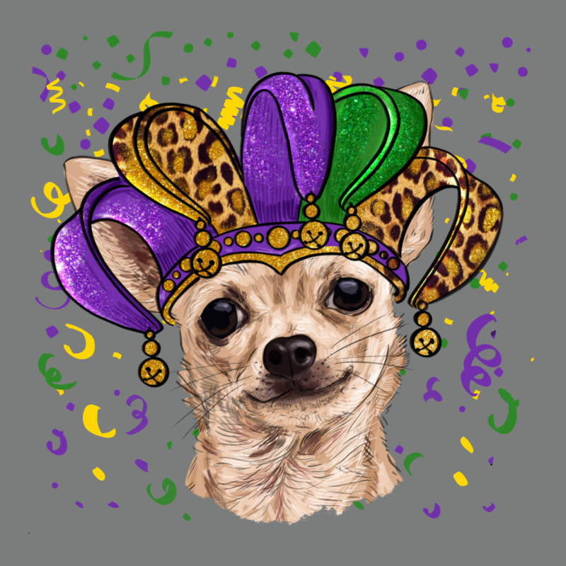 Mardi Gras Hat Chihuahua Premium Hoodie by RanaPortraitStore | Teevron
