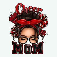 Cheer Mom Messy Bun Premium Hoodie | Teevron