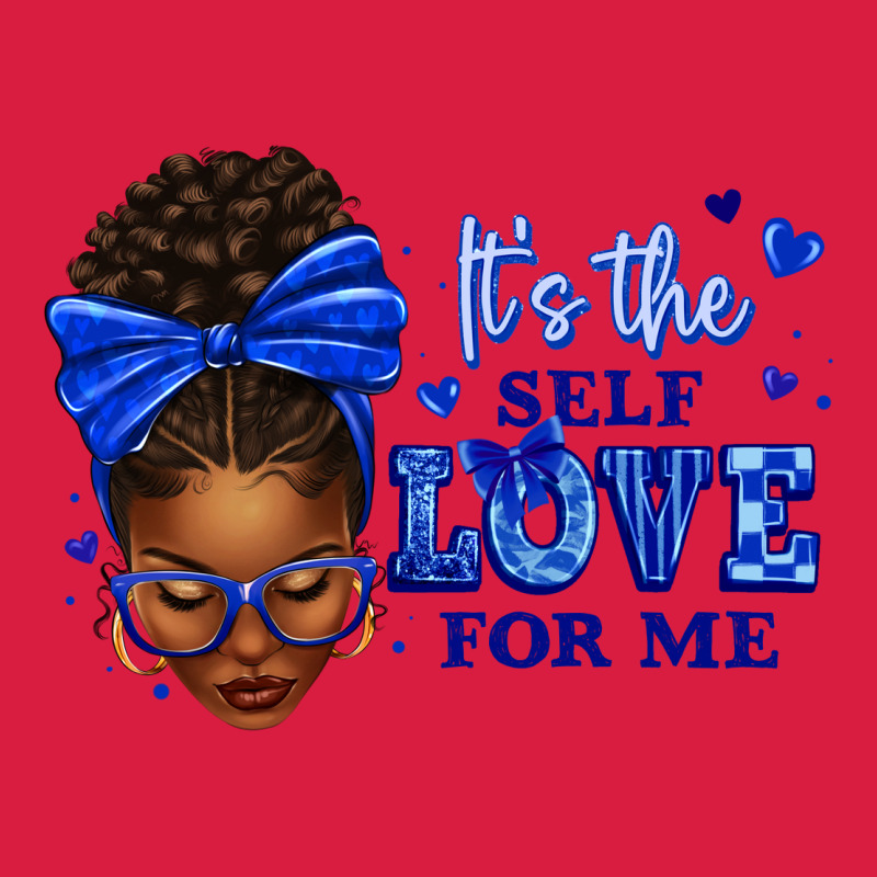 Sorority Colors It's The Self Love For Me Afro Wom Premium Hoodie by texasbilliewilder | Teevron