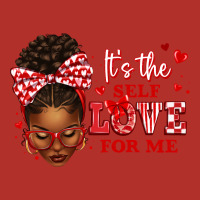 Sorority Colors Red And White It's The Self Love F Premium Hoodie | Teevron