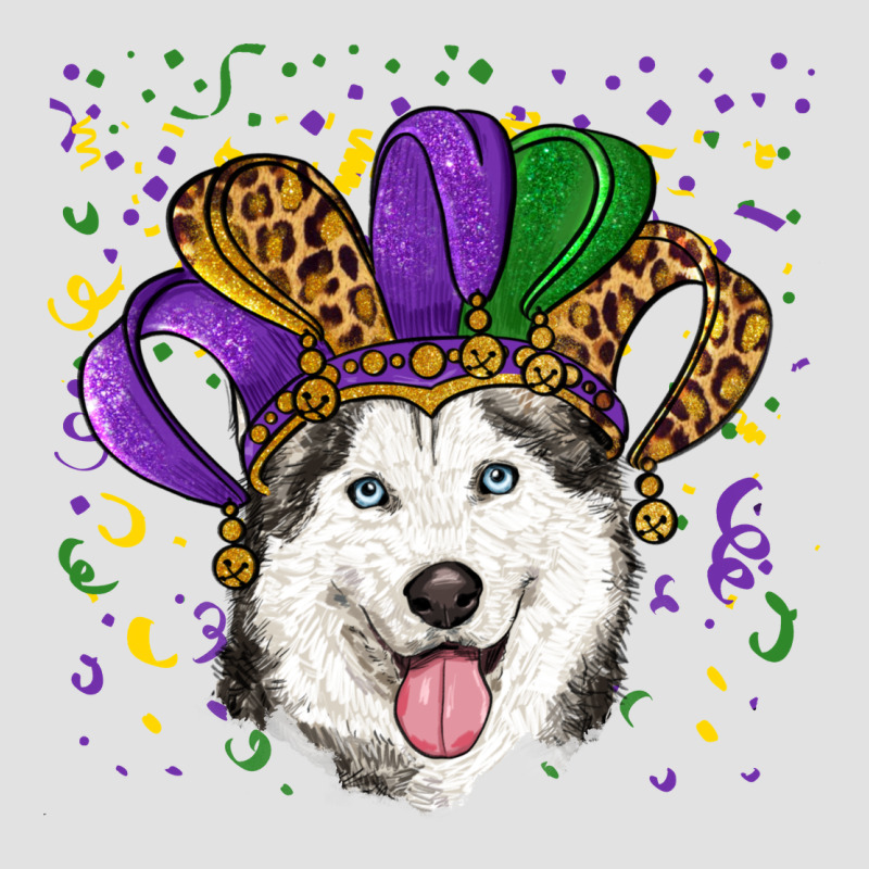 Mardi Gras Hat Husky Premium Hoodie by RanaPortraitStore | Teevron