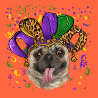 Mardi Gras Hat Pug Premium Hoodie | Teevron