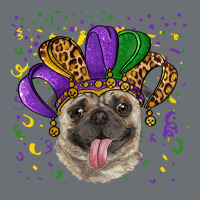 Mardi Gras Hat Pug Premium Hoodie | Teevron