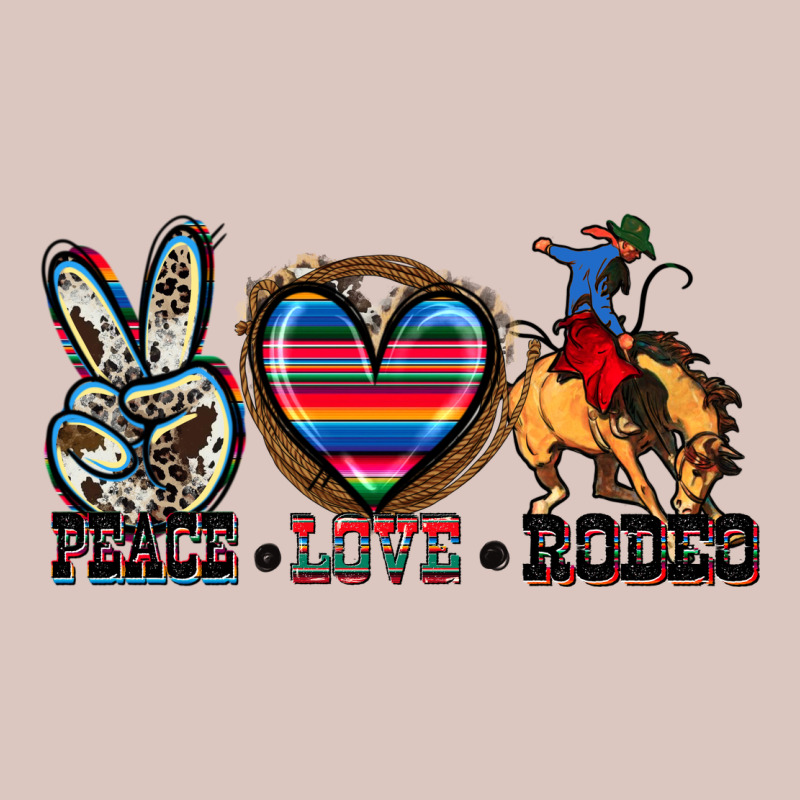 Peace Love Rodeo Premium Hoodie by Zillion Design Studio | Teevron