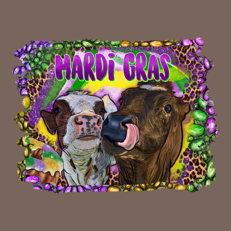 Mardi Gras Heifers Premium Hoodie by RanaPortraitStore | Teevron