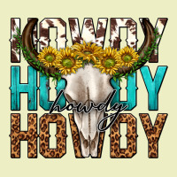 Howdy Howdy Howdy Western Bull Skull Urban Hoodie | Teevron