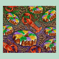 Mardi Gras King Cake And Crawfish Premium Hoodie | Teevron