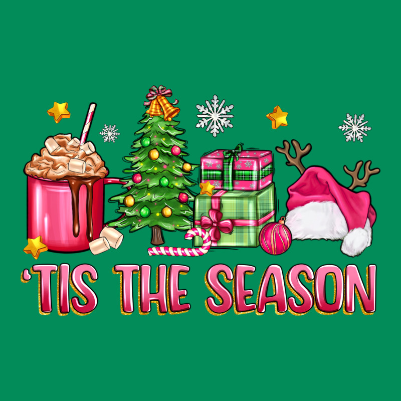 'tis The Season Pink Christmas Urban Hoodie by Zillion Design Studio | Teevron