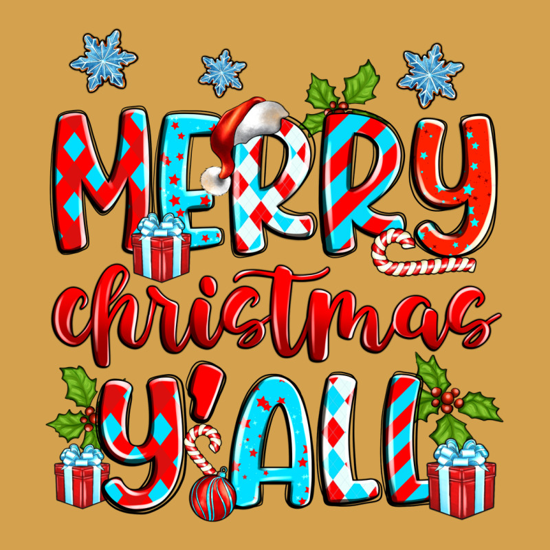 Merry Christmas Y'all Urban Hoodie by Zillion Design Studio | Teevron