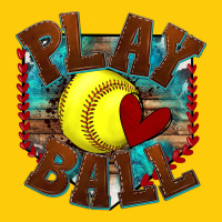 Play Ball Softball Premium Hoodie | Teevron