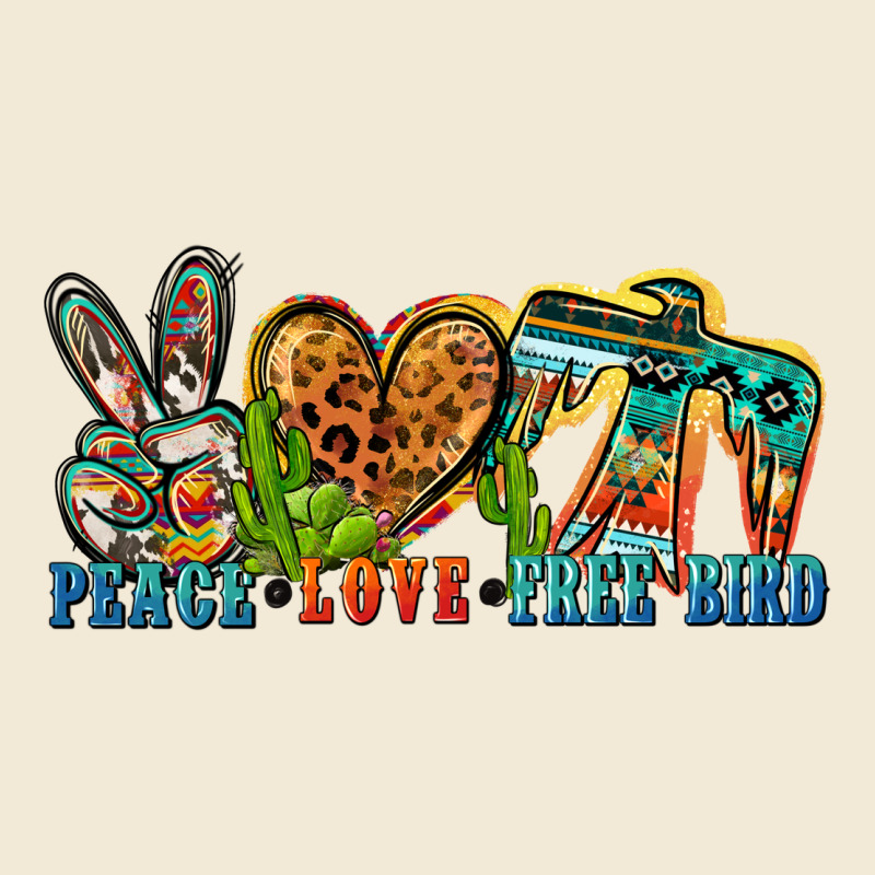 Peace Love Free Bird Premium Hoodie by Zillion Design Studio | Teevron