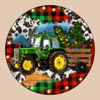 Christmas Farm Tractor Urban Hoodie | Teevron