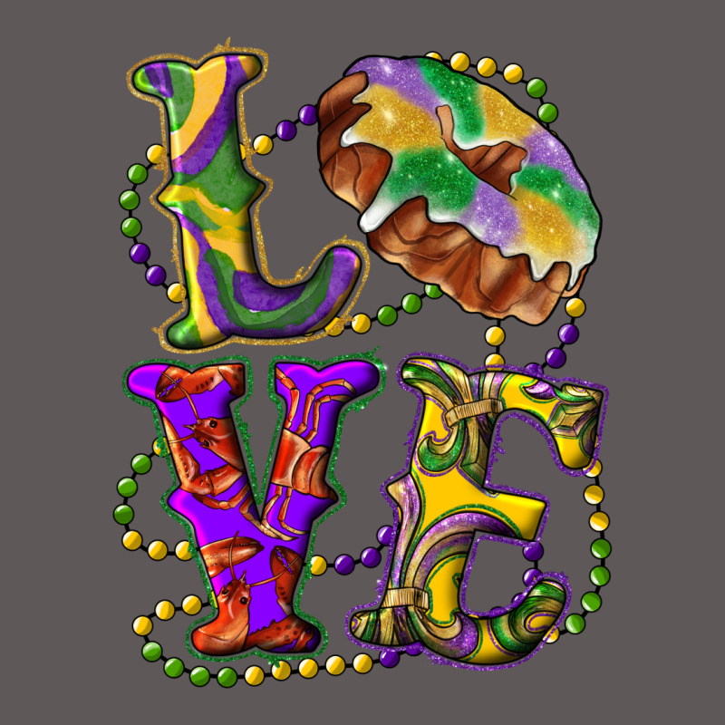 Mardi Gras Love With King Cake Premium Hoodie by RanaPortraitStore | Teevron