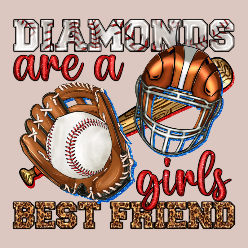 Diamonds Are A Girls Best Friend Baseball Premium Hoodie by texasbilliewilder | Teevron