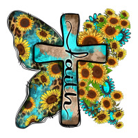 faith sunflower cross | Teevron