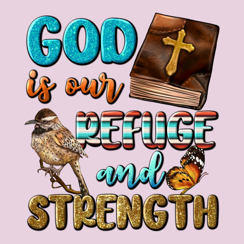 God Is Our Refuge And Strength Classic Tee by BundleAndBundleShop | Teevron