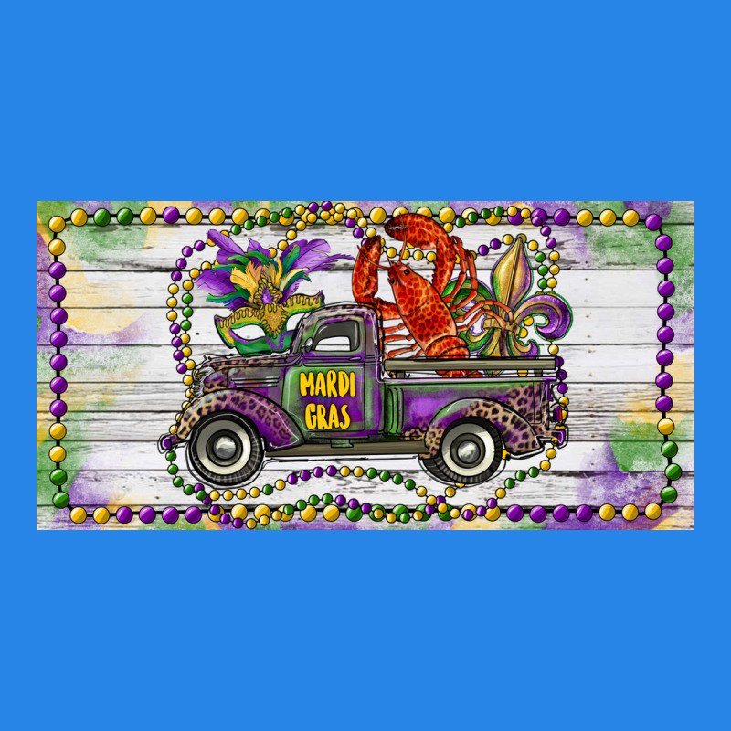 Mardi Gras Truck And Fleur De Lis Crawfish Premium Hoodie by RanaPortraitStore | Teevron