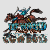The World Needs More Cowboys Premium Hoodie | Teevron