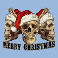 Merry Christmas Skulls Premium Hoodie | Teevron