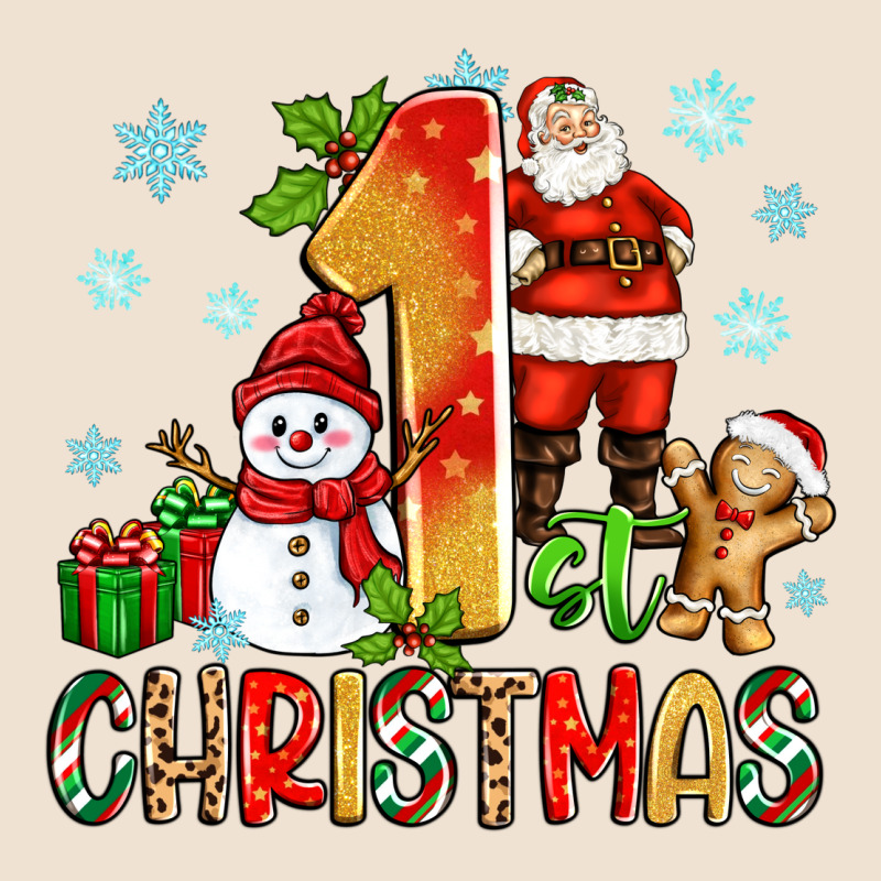 1st Christmas Santa And Snowman Urban Hoodie by Zillion Design Studio | Teevron