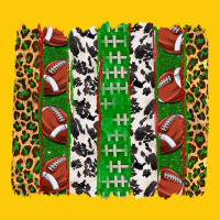 Football Brush Strokes Premium Hoodie | Teevron