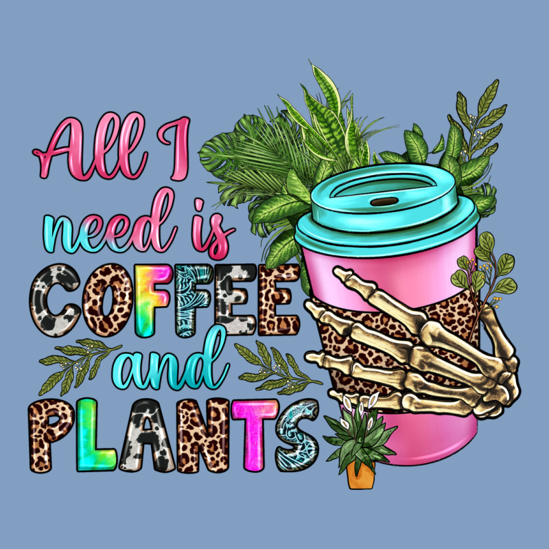 All I Need Is Coffee And Plants Urban Hoodie by texasbilliewilder | Teevron