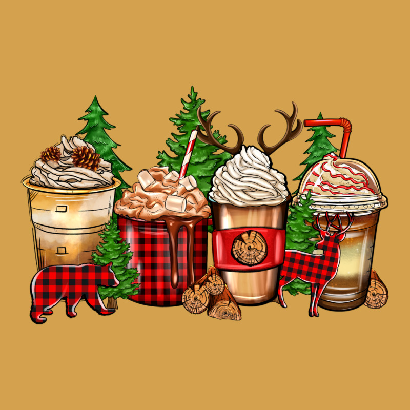 Lumberjack Coffee Cups Urban Hoodie by Zillion Design Studio | Teevron