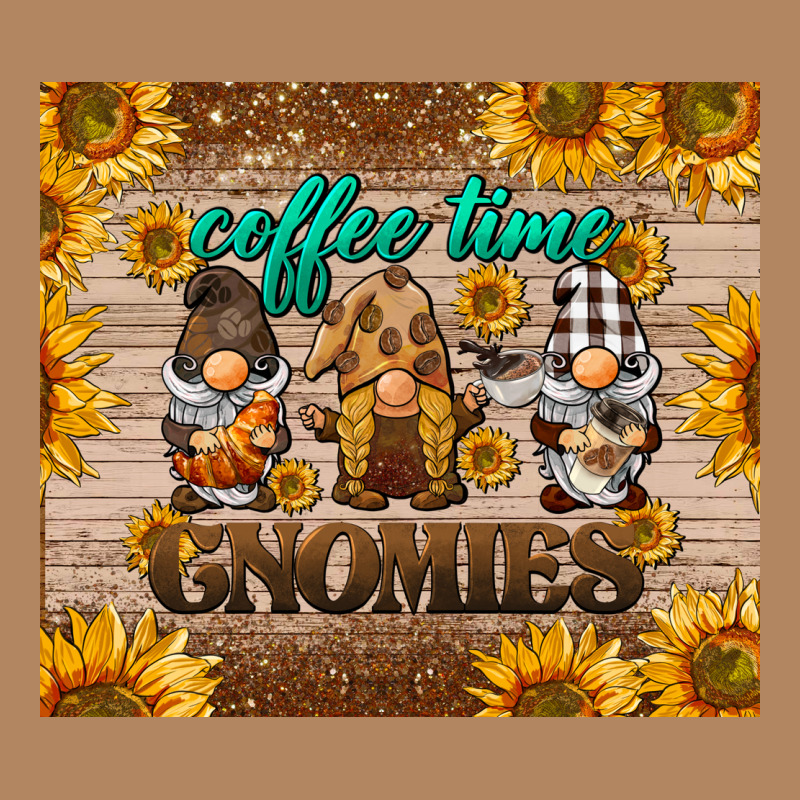 Coffee Time Gnomies Long Sleeve Tee by BarkalooDesign | Teevron
