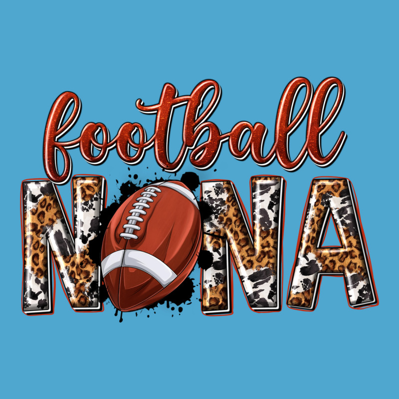 Football Nana With Leopard Premium Hoodie by texasbilliewilder | Teevron