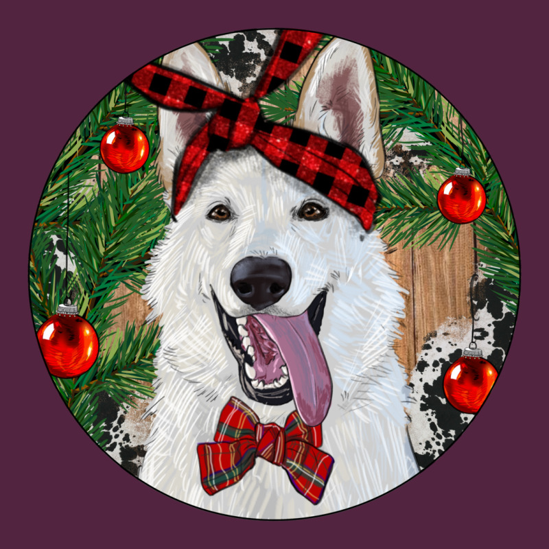 Christmas White Shepherd With Cowhide Urban Hoodie by RanaPortraitStore | Teevron