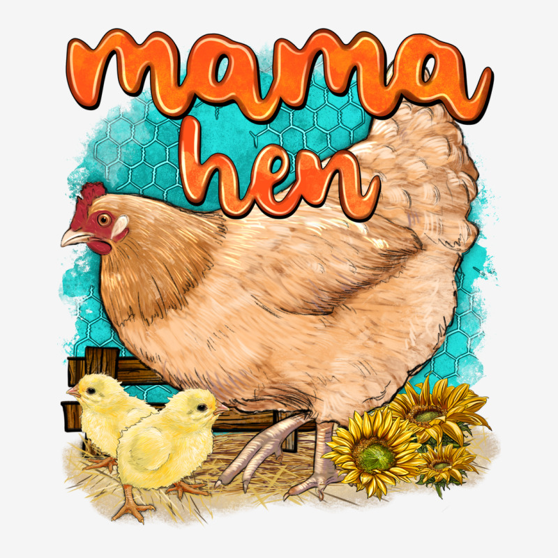 Mama Hen With Sunflowers Urban Hoodie by texasbilliewilder | Teevron