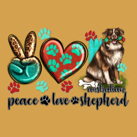 Peace Love Australian Shepherd Urban Hoodie | Teevron