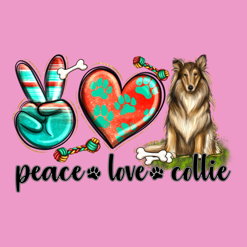 Peace Love Collie Urban Hoodie by texasbilliewilder | Teevron
